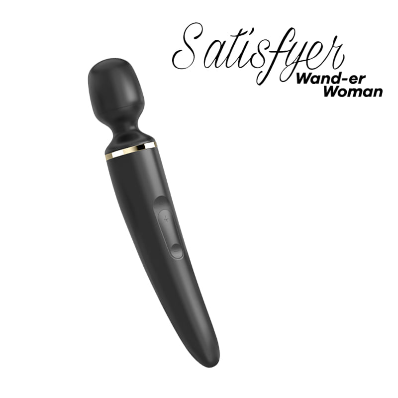 새티스파이어 원더우먼 완드 블랙 | Satisfyer