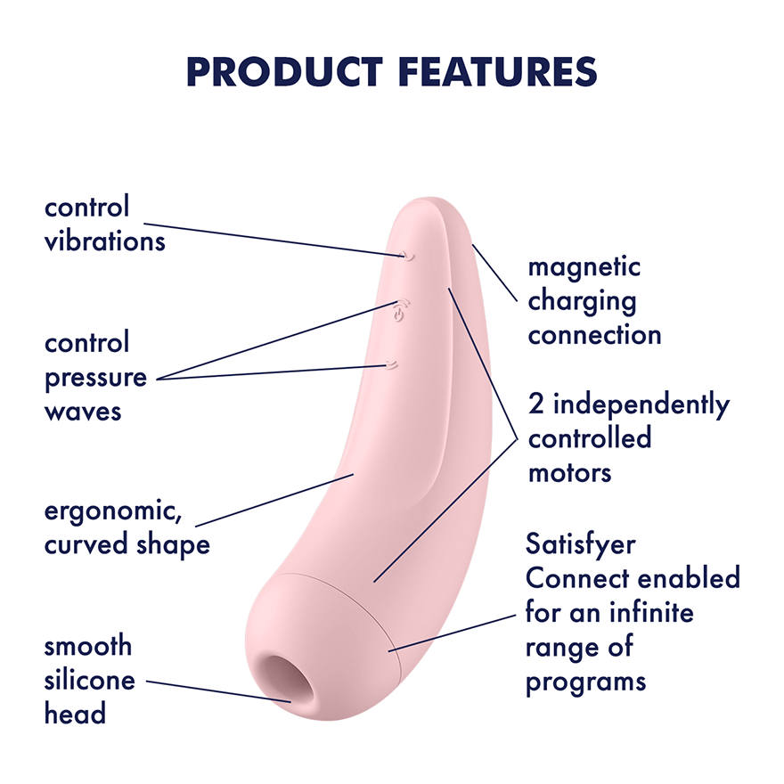 새티스파이어 커비2+ 페일핑크 Curvy | Satisfyer